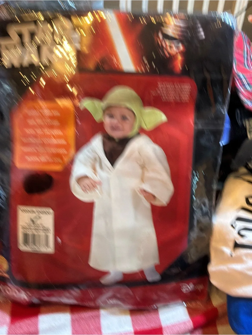 Star Wars yoda toddler 24 months halloween costume -Preowned